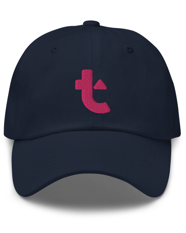 classic baseball cap (pink t) - T-UP Apparel