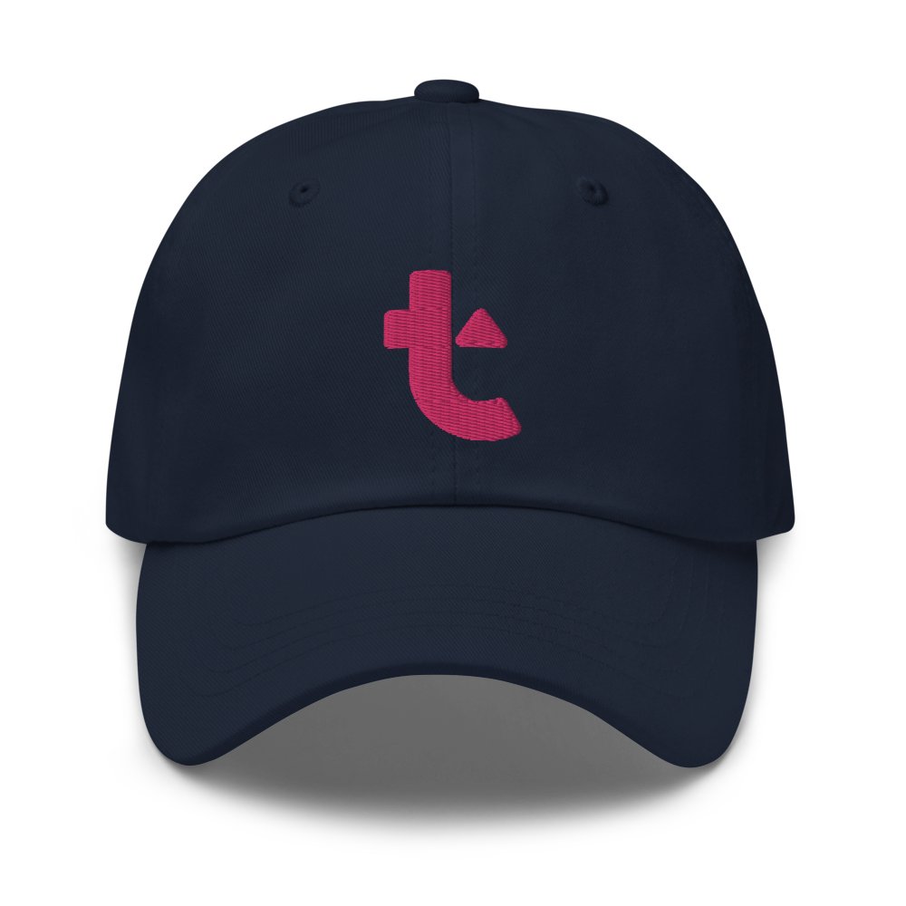 classic baseball cap (pink t) - T-UP Apparel