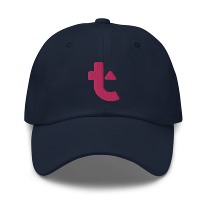 classic baseball cap (pink t) - T-UP Apparel