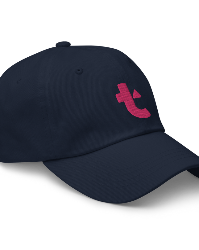 classic baseball cap (pink t) - T-UP Apparel