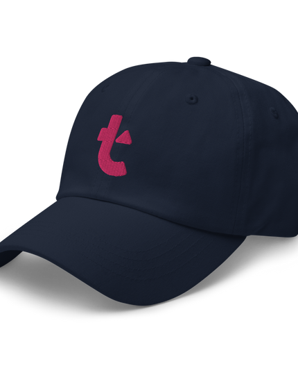 classic baseball cap (pink t) - T-UP Apparel