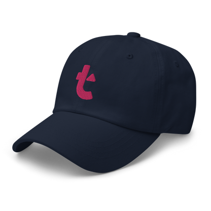 classic baseball cap (pink t) - T-UP Apparel