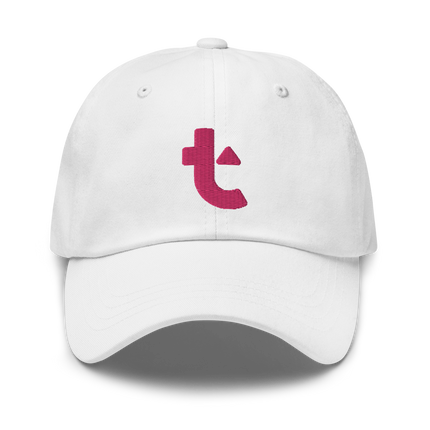 classic baseball cap (pink t) - T-UP Apparel