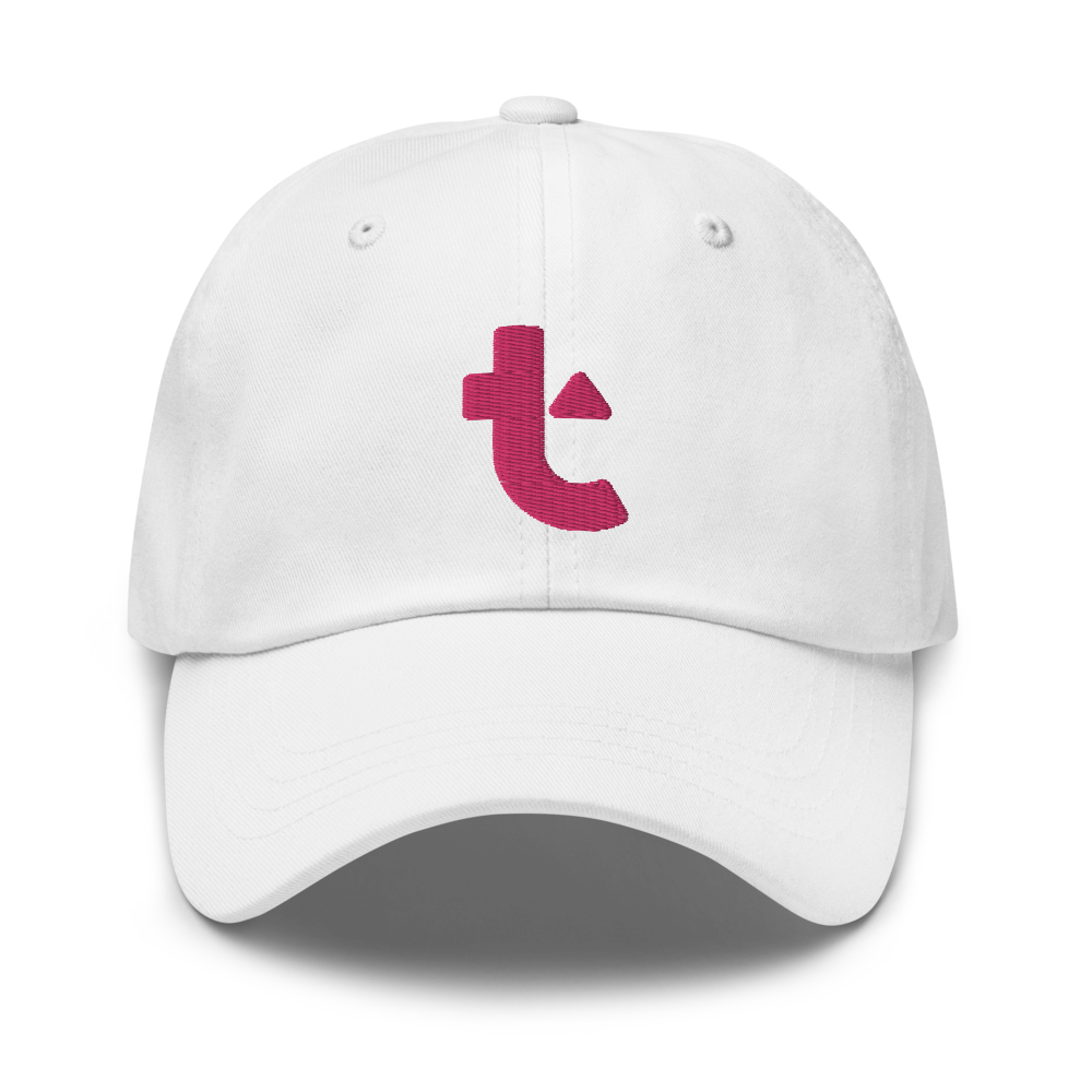 classic baseball cap (pink t) - T-UP Apparel