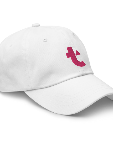 classic baseball cap (pink t) - T-UP Apparel