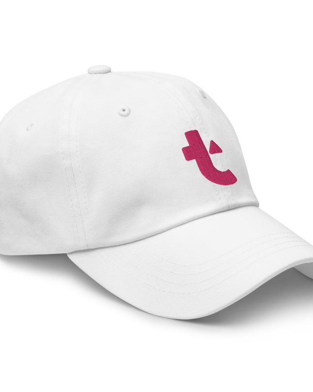 classic baseball cap (pink t) - T-UP Apparel