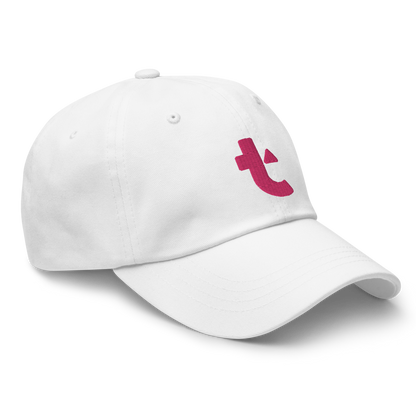 classic baseball cap (pink t) - T-UP Apparel