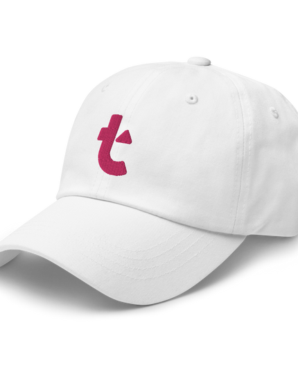 classic baseball cap (pink t) - T-UP Apparel