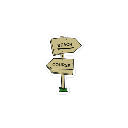 Which Way? Sticker - T-UP Apparel