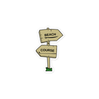 Which Way? Sticker - T-UP Apparel