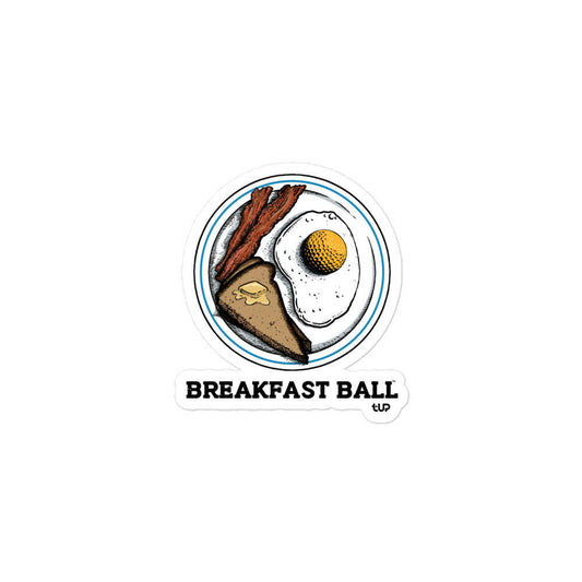 Breakfast Ball Sticker - T-UP Apparel