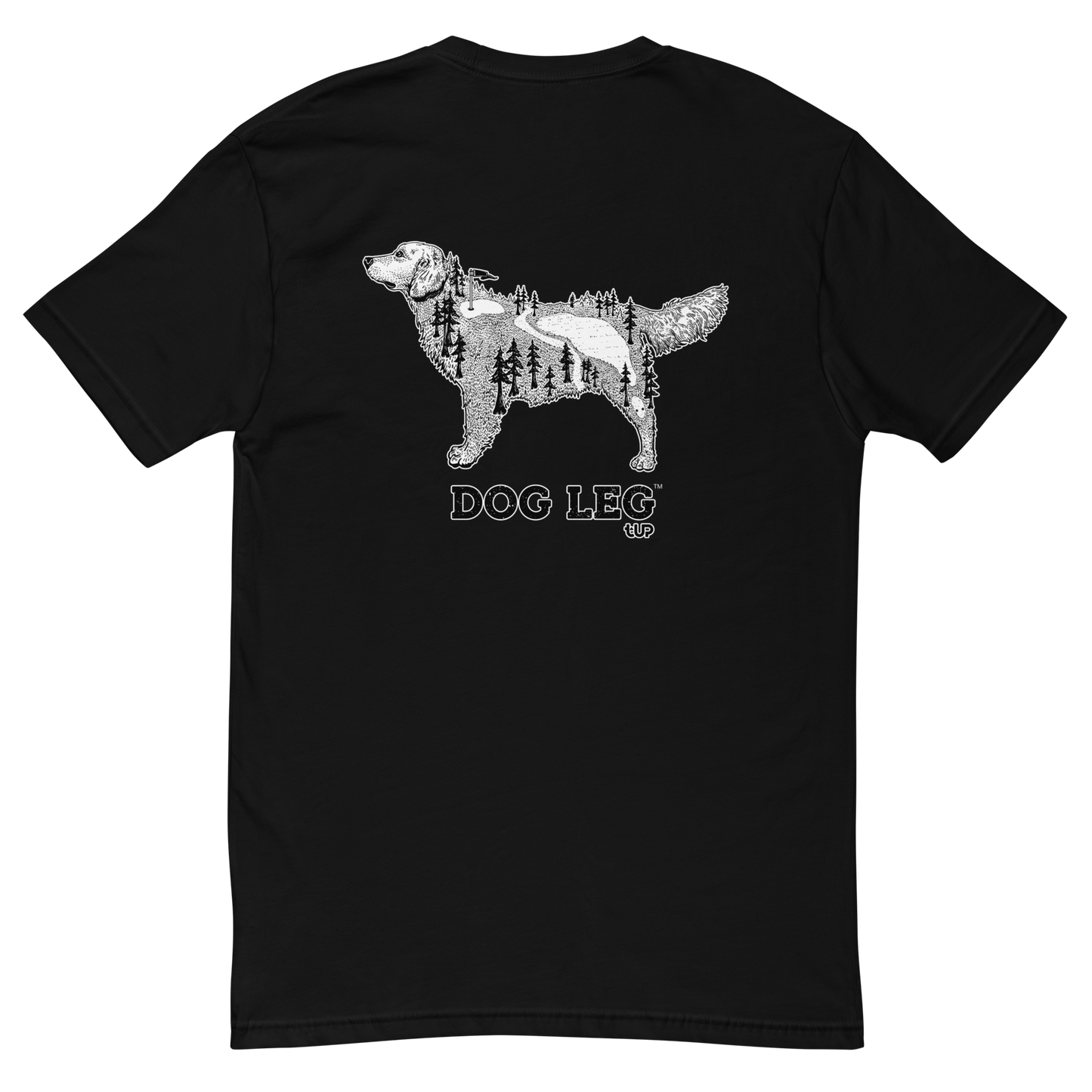 dog-leg tee - T-UP Apparel