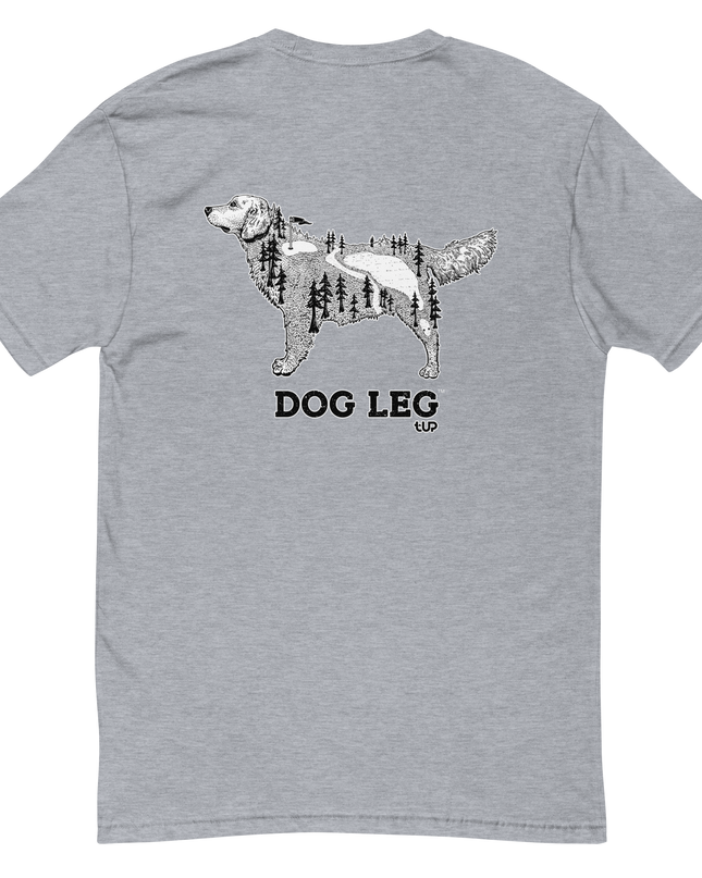 dog-leg tee - T-UP Apparel