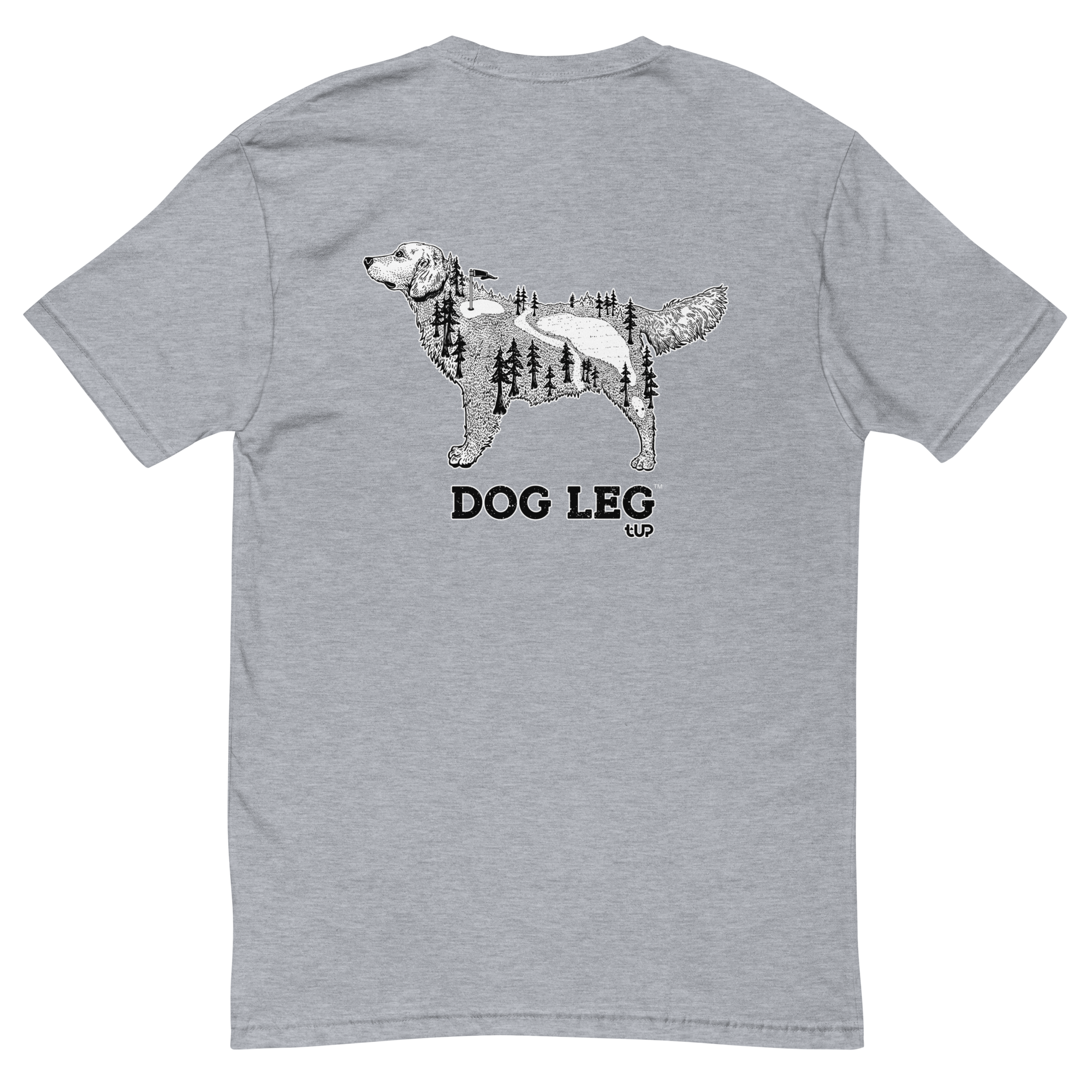 dog-leg tee - T-UP Apparel