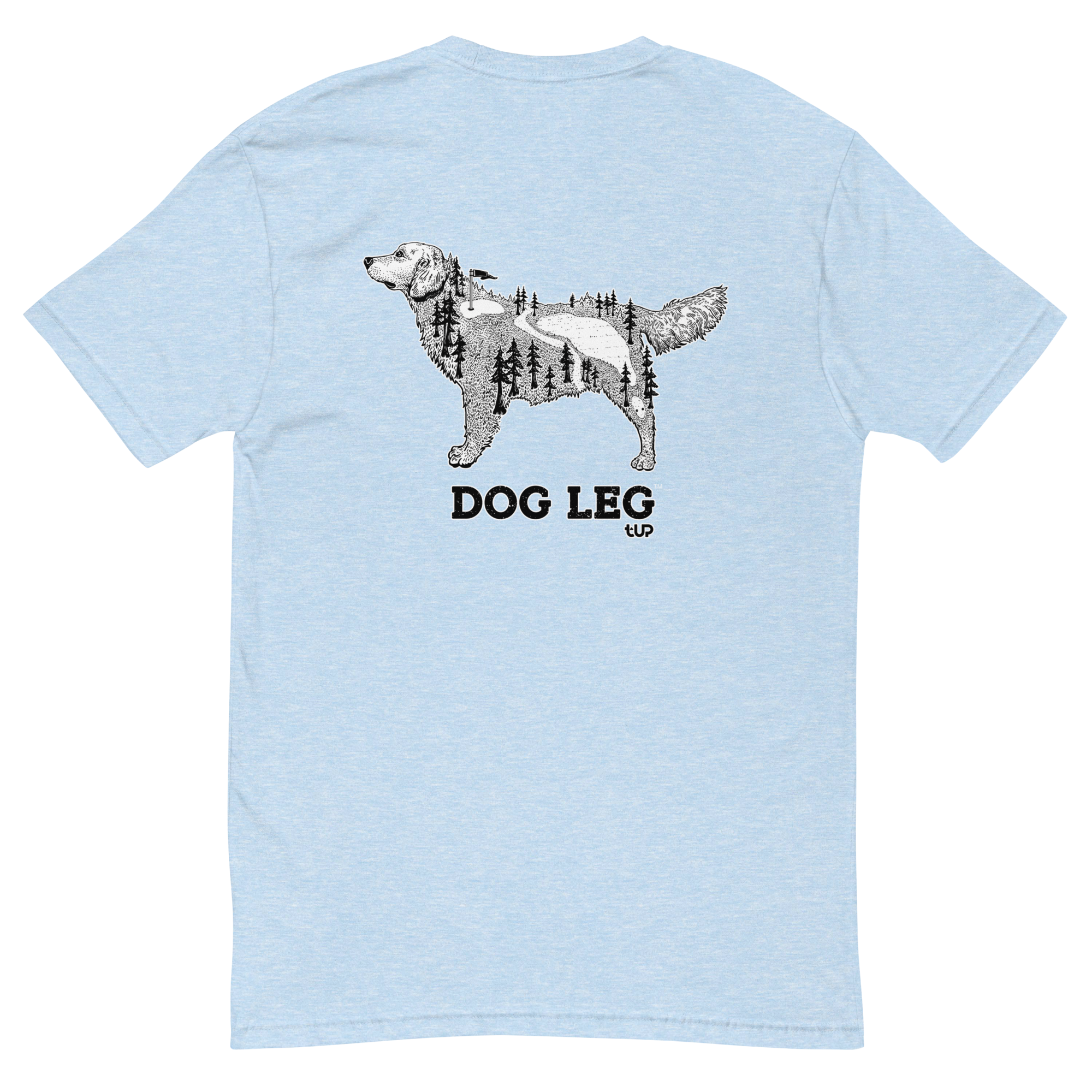 dog-leg tee - T-UP Apparel