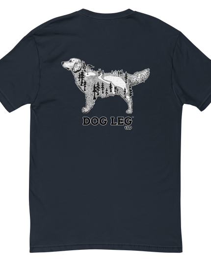 dog-leg tee - T-UP Apparel