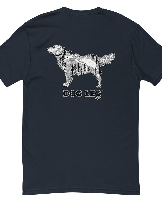 dog-leg tee - T-UP Apparel