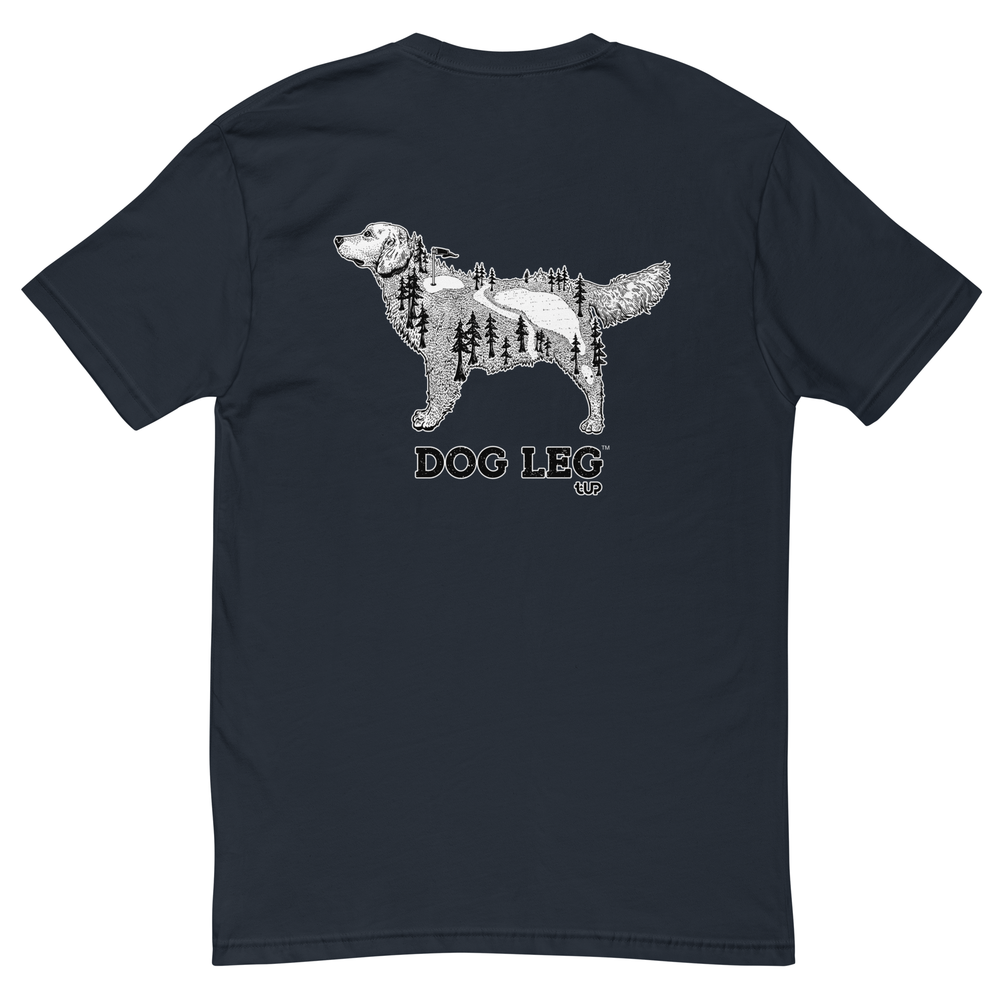 dog-leg tee - T-UP Apparel