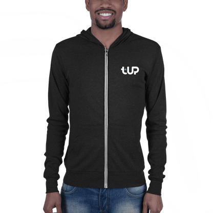 Men's Dog Leg Lightweight Zip Hoodie - T-UP Apparel