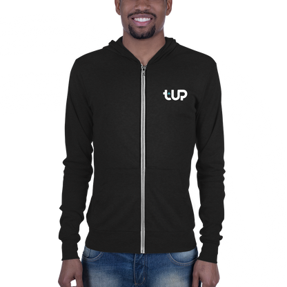 Mens Big Dog Lightweight Zip Hoodie - T-UP Apparel