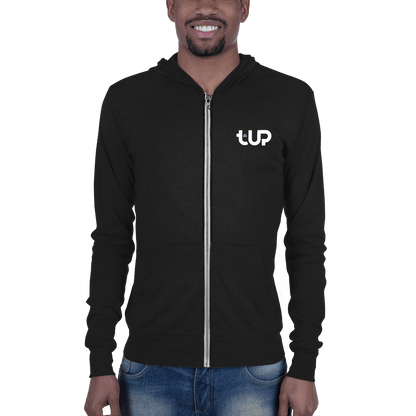 Men's Dog Leg Lightweight Zip Hoodie - T-UP Apparel