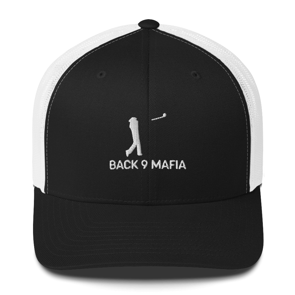 Back 9 Mafia Trucker Hat - T-UP Apparel