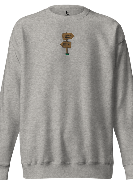 Which Way? Crewneck - T-UP Apparel