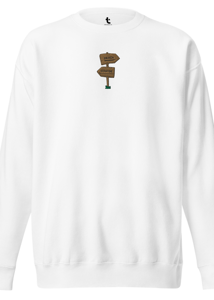 Which Way? Crewneck - T-UP Apparel