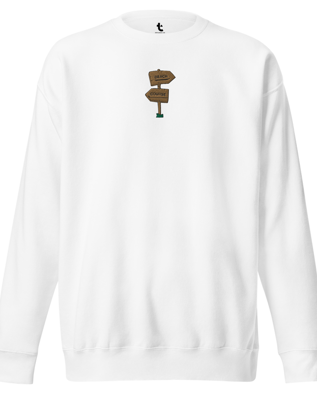 Which Way? Crewneck - T-UP Apparel